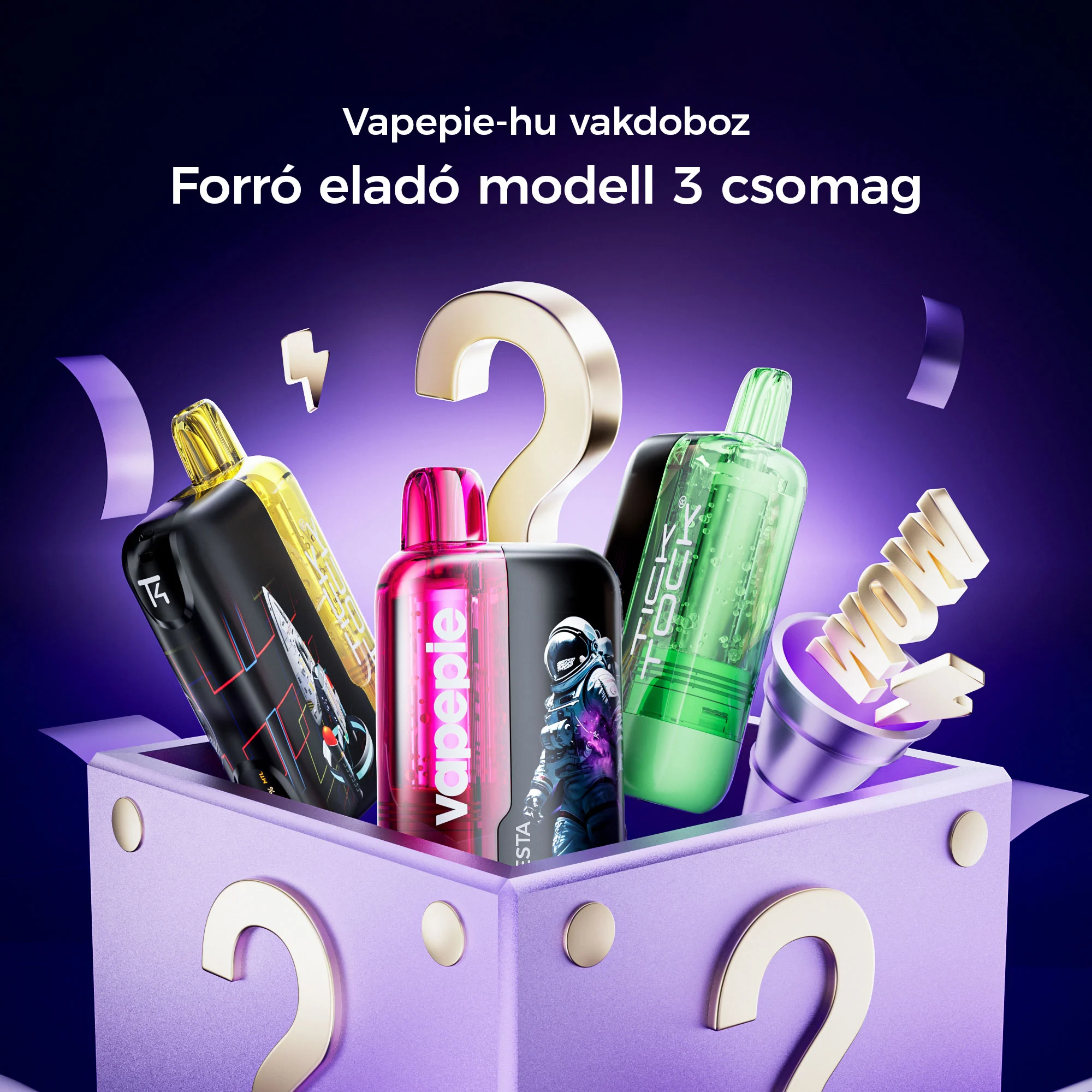 đ3 darabos meglepetĂ©sdoboz--VAPEPIE x TK Ultra Phantom 30000 PUFFS
