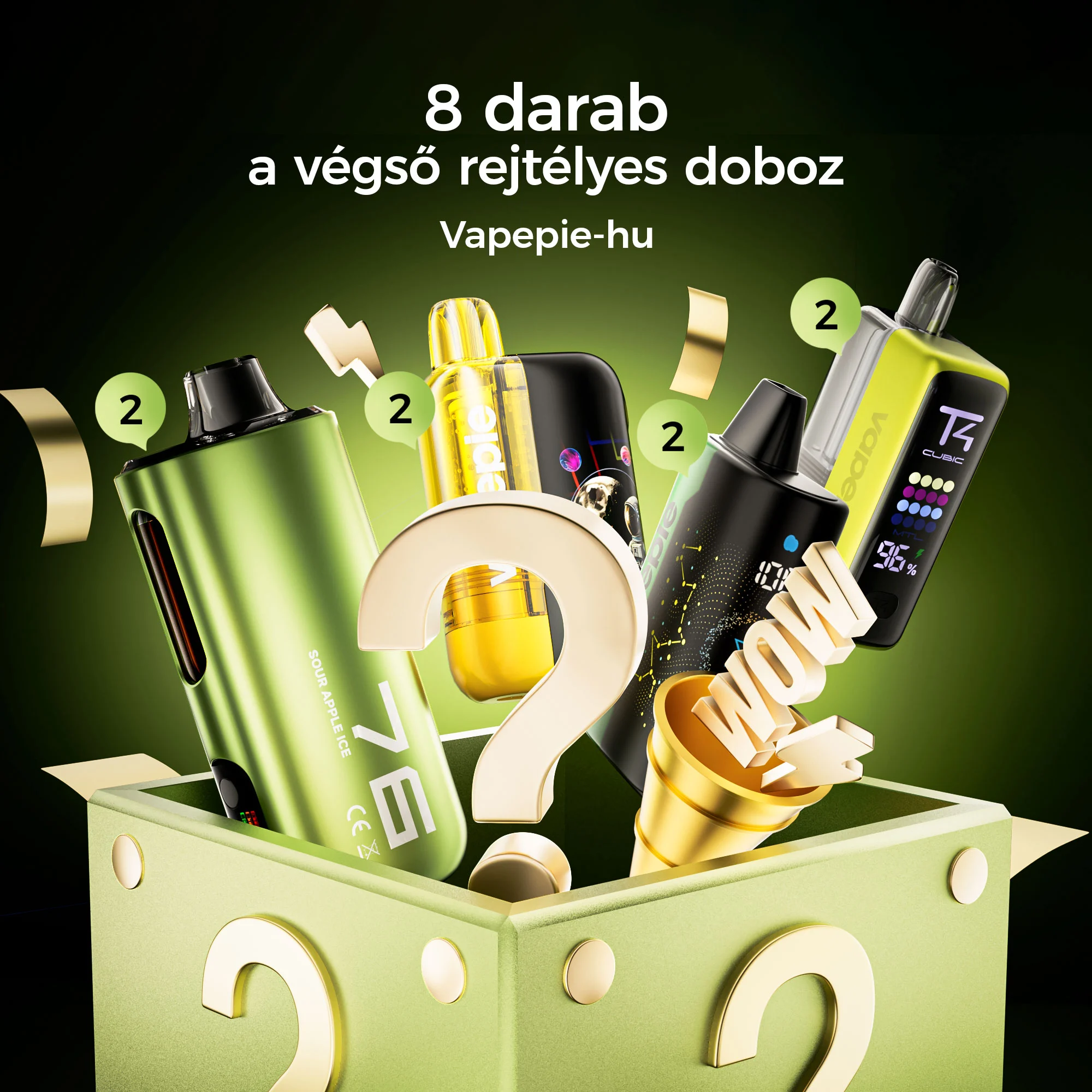 🎁8 darab - a végső rejtélyes doboz