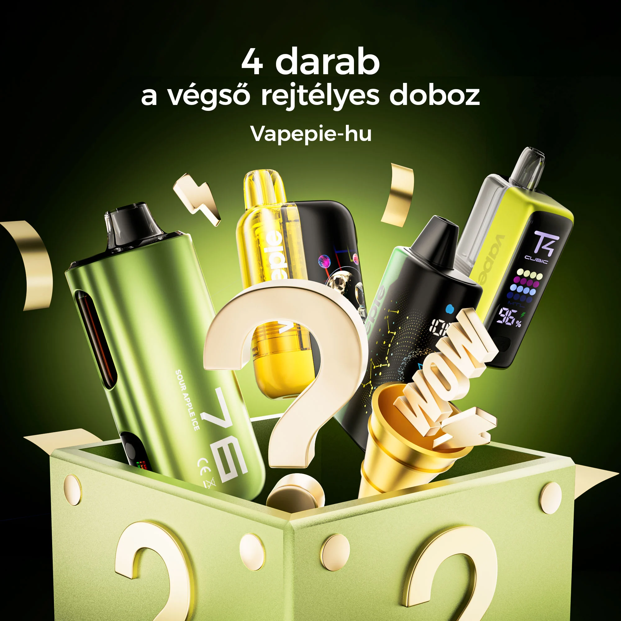 🎁4 darab - a végső rejtélyes doboz