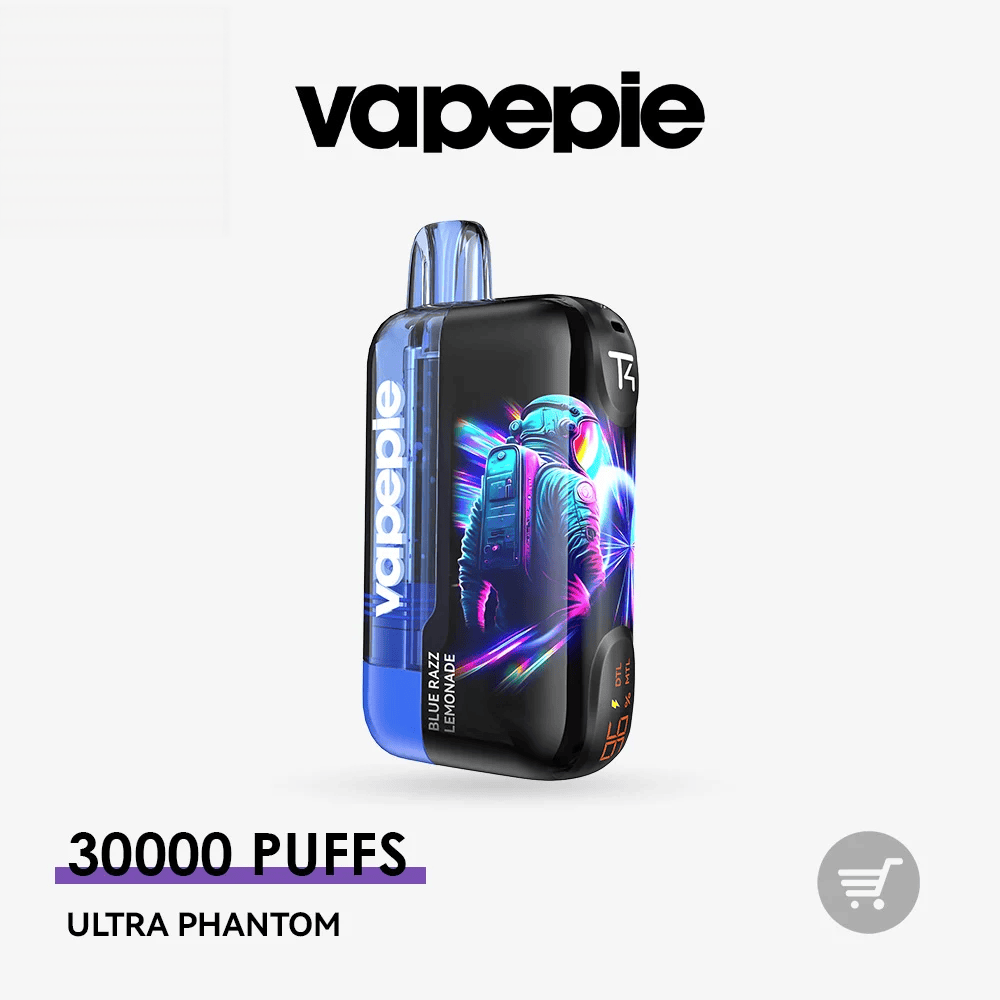 VAPEPIE x TK Ultra Phantom 30000 PUFFS-modern, futurisztikus vape dizájn!