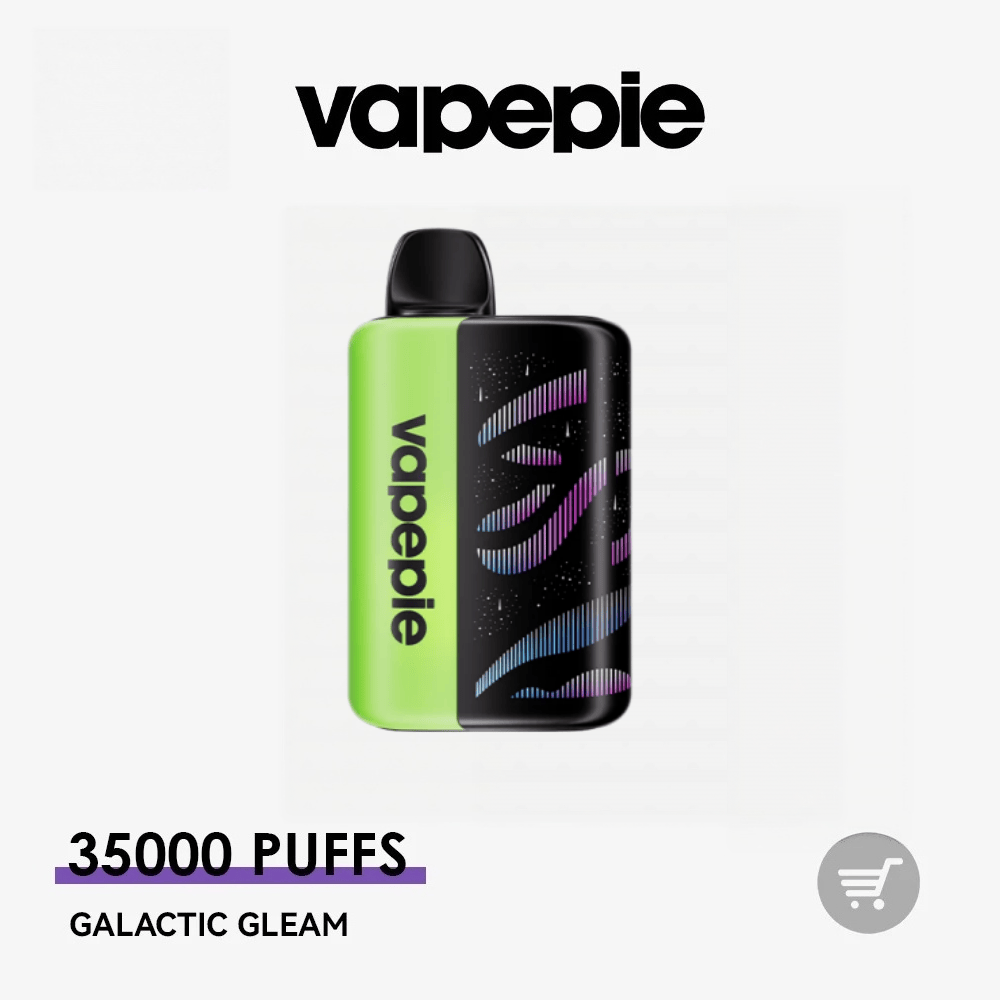 Vapepie Galactic Gleam 35000 Puffs - A legújabb modell LED légzőfény kijelző