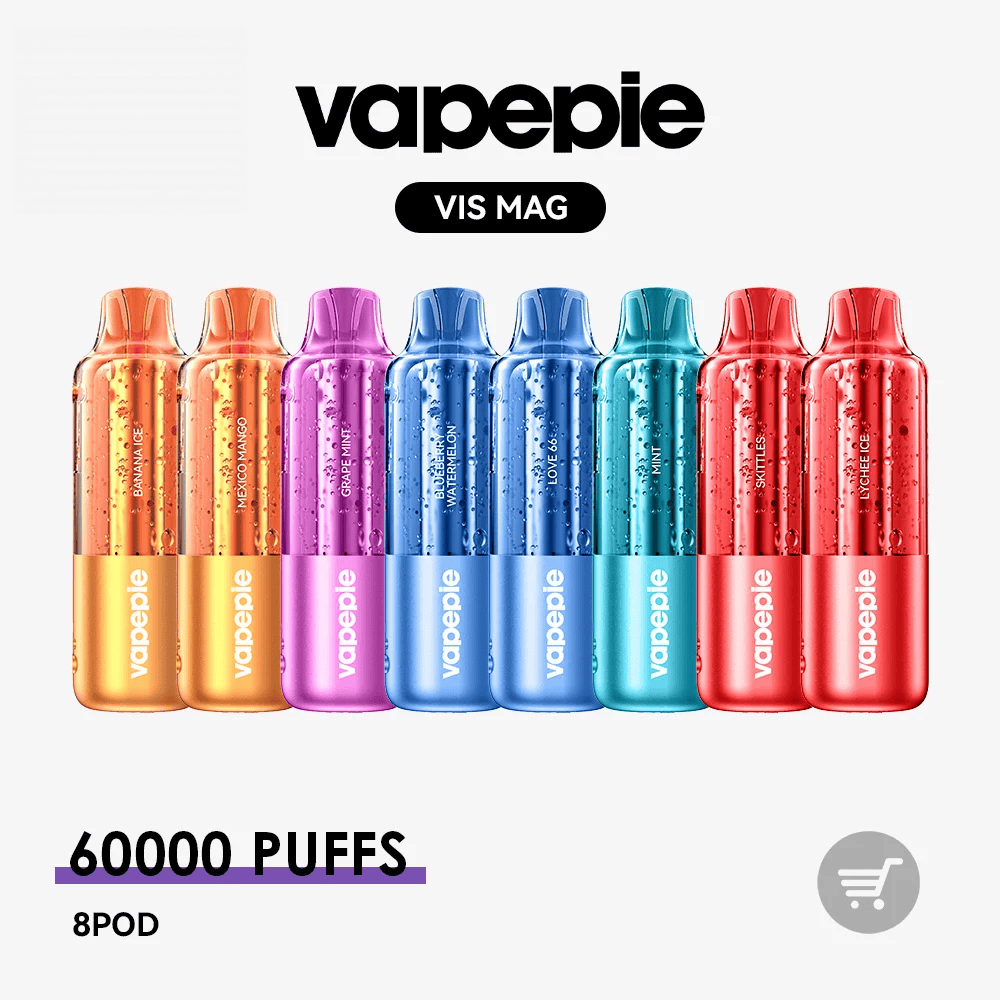 🚀 VAPEPIE VIS MAG 60000 Slukk-- 6/8 POD | Ízválasztó Pod Csomag