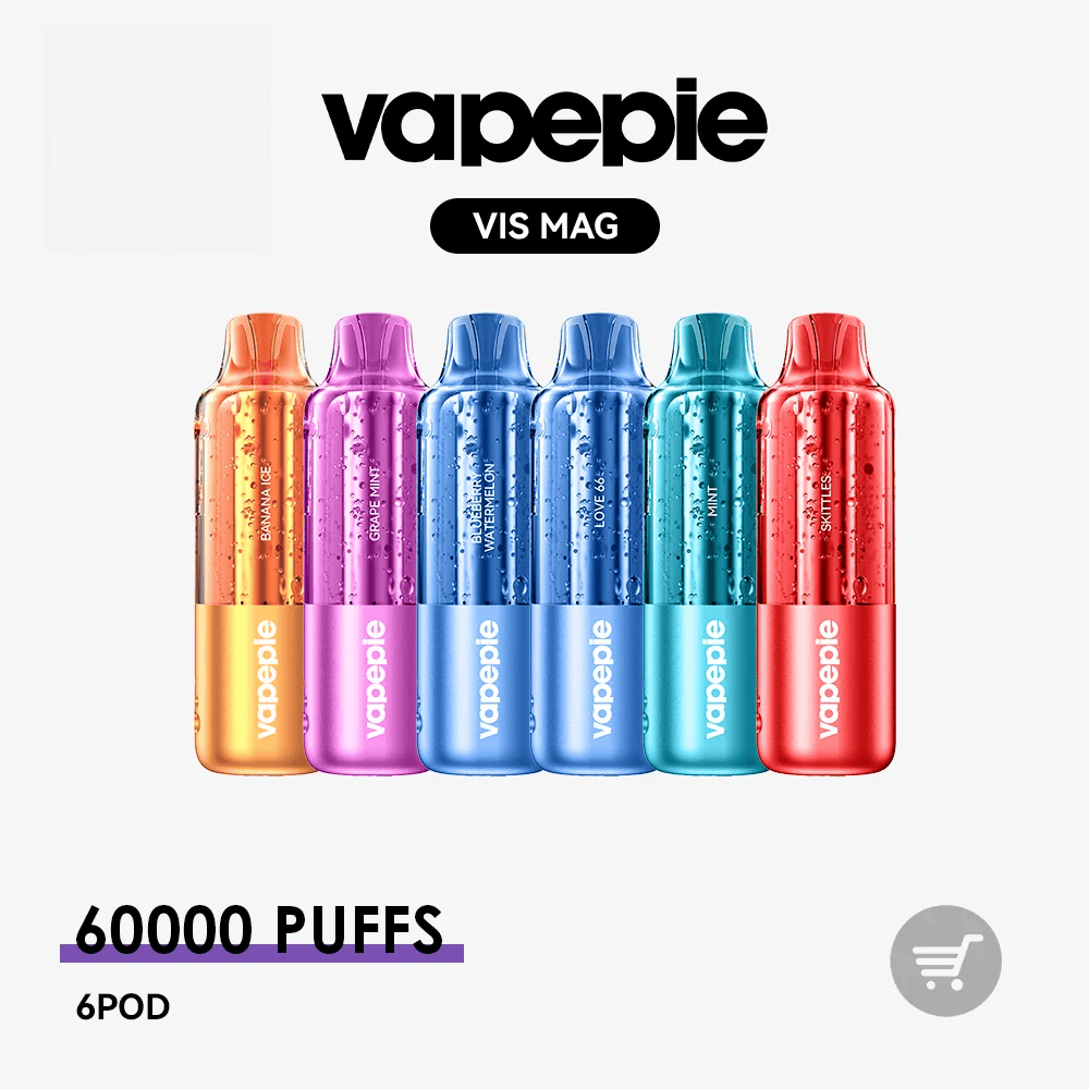 🚀 VAPEPIE VIS MAG 60000 Slukk-- 6/8 POD | Ízválasztó Pod Csomag