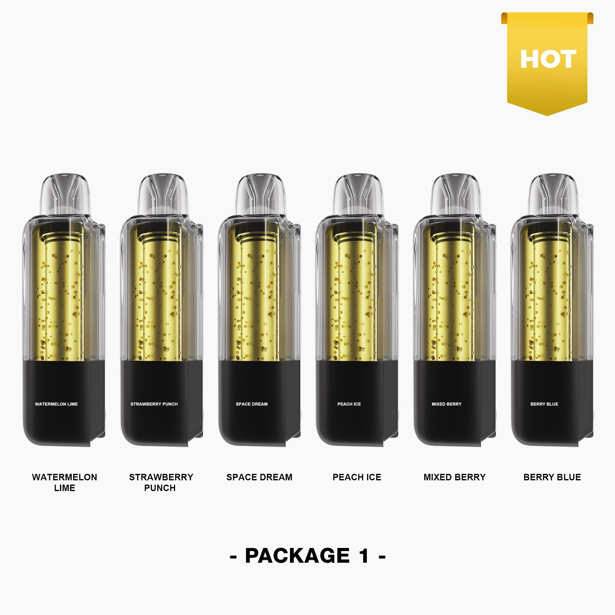 [Komplett kezdőkészlet – 1 Device + 7 Pods]VAPEPIE Ultra X 15000 PUFFS