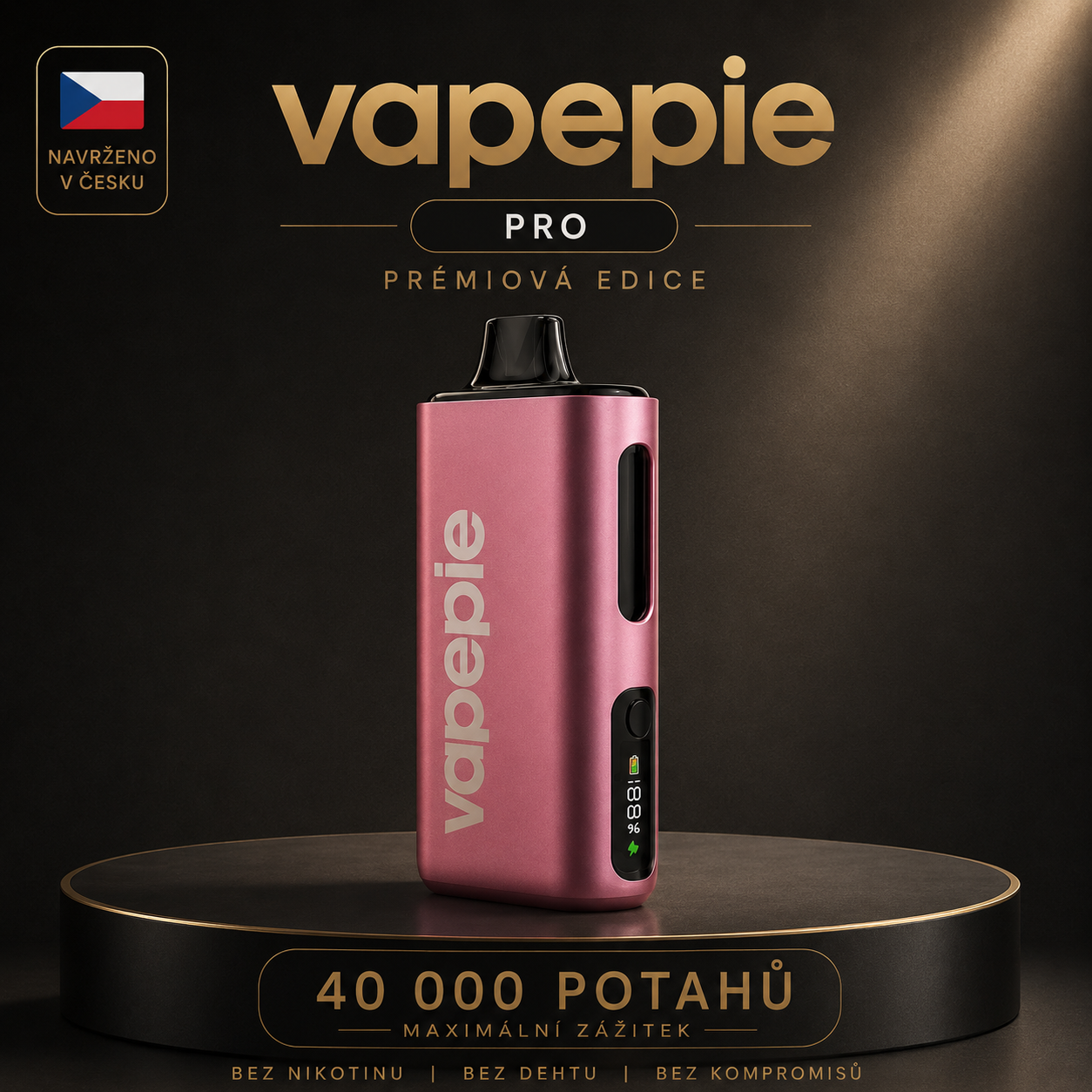 VAPEPIE PRO 40 000 POTAHŮ