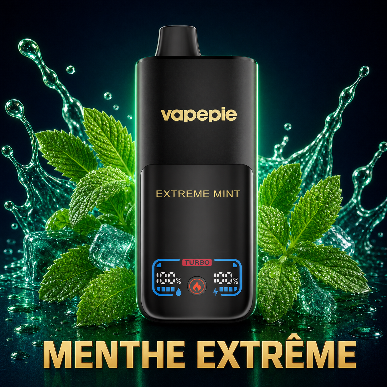 Vapepie Mega 70 000 bouffées – Cigarette électronique jetable rechargeable, disponible en plusieurs saveurs