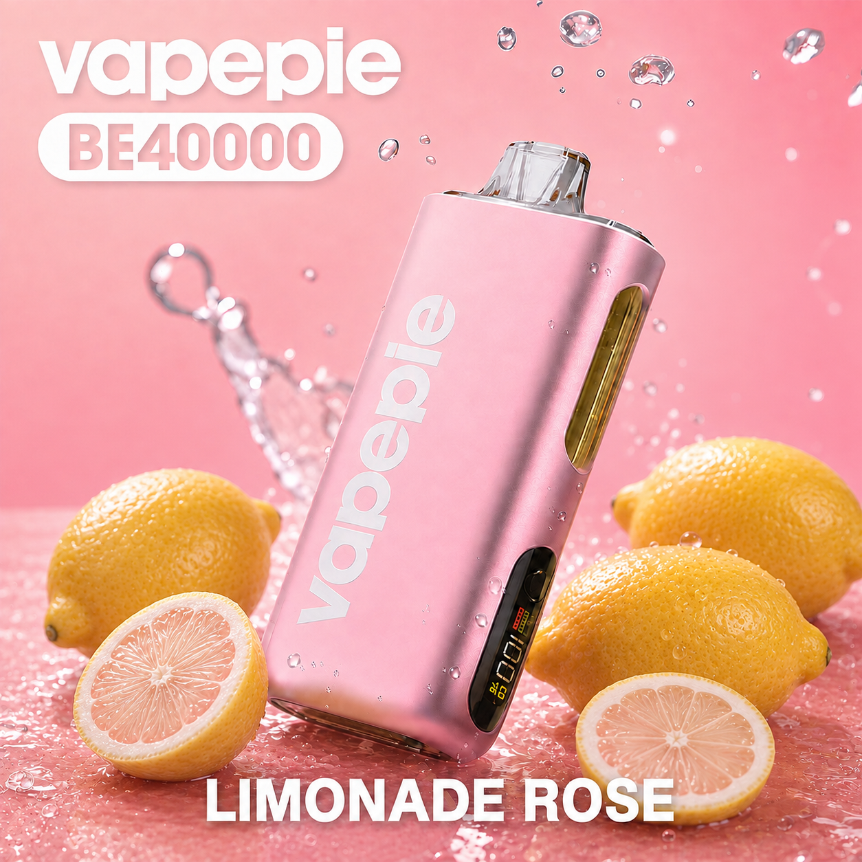 Vapepie Max 40 000 bouffées – Cigarette électronique jetable rechargeable, disponible en plusieurs saveurs