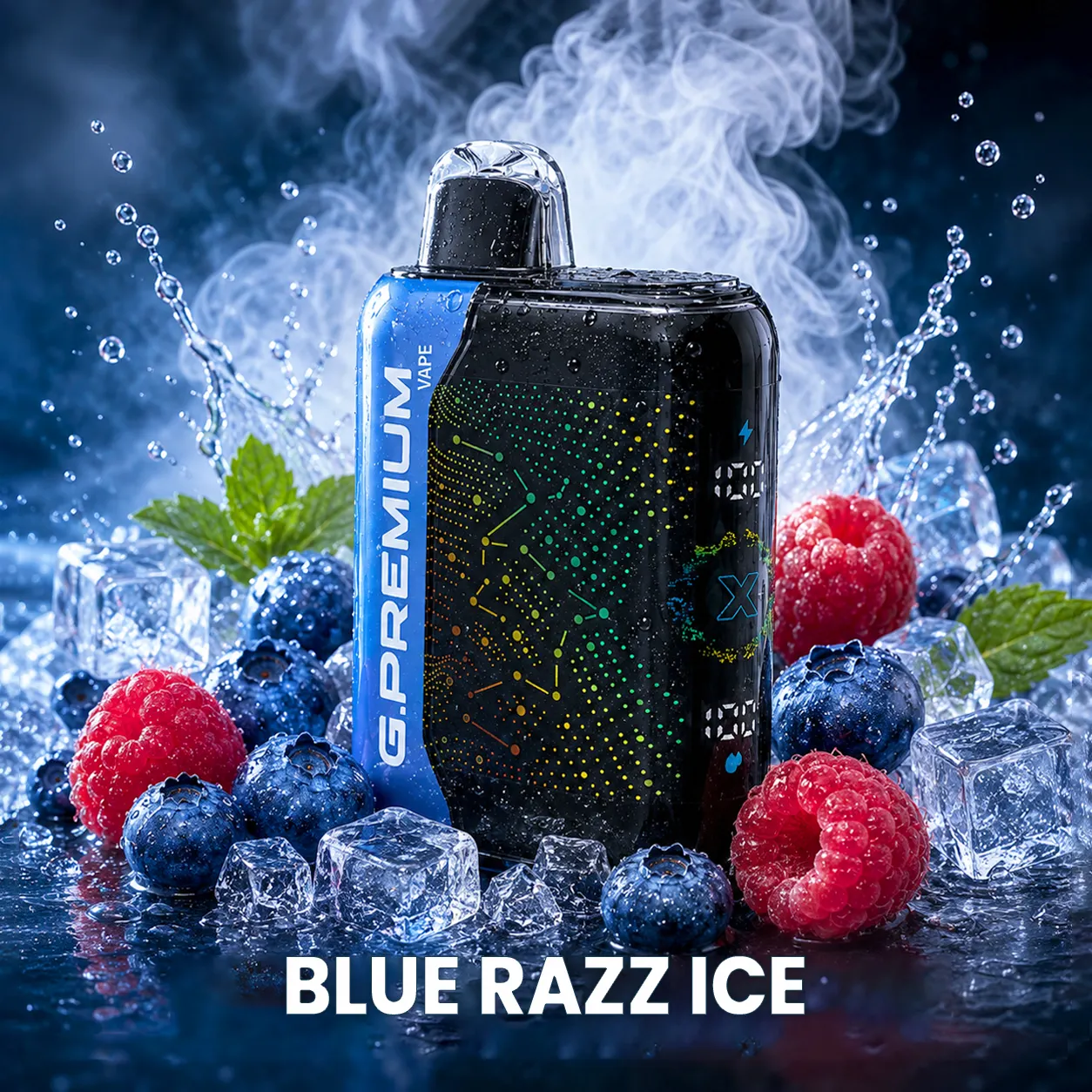 Legújabb Upgrade – G.PREMIUM VAPE 60 000 Slukk, Erős Mentol és Klasszikus Dohány ízzel