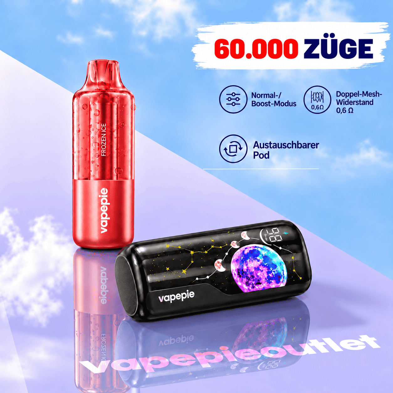 Vapepie VIS MAG 60,000 Puffs – Replaceable Pod (3% Nicotine)