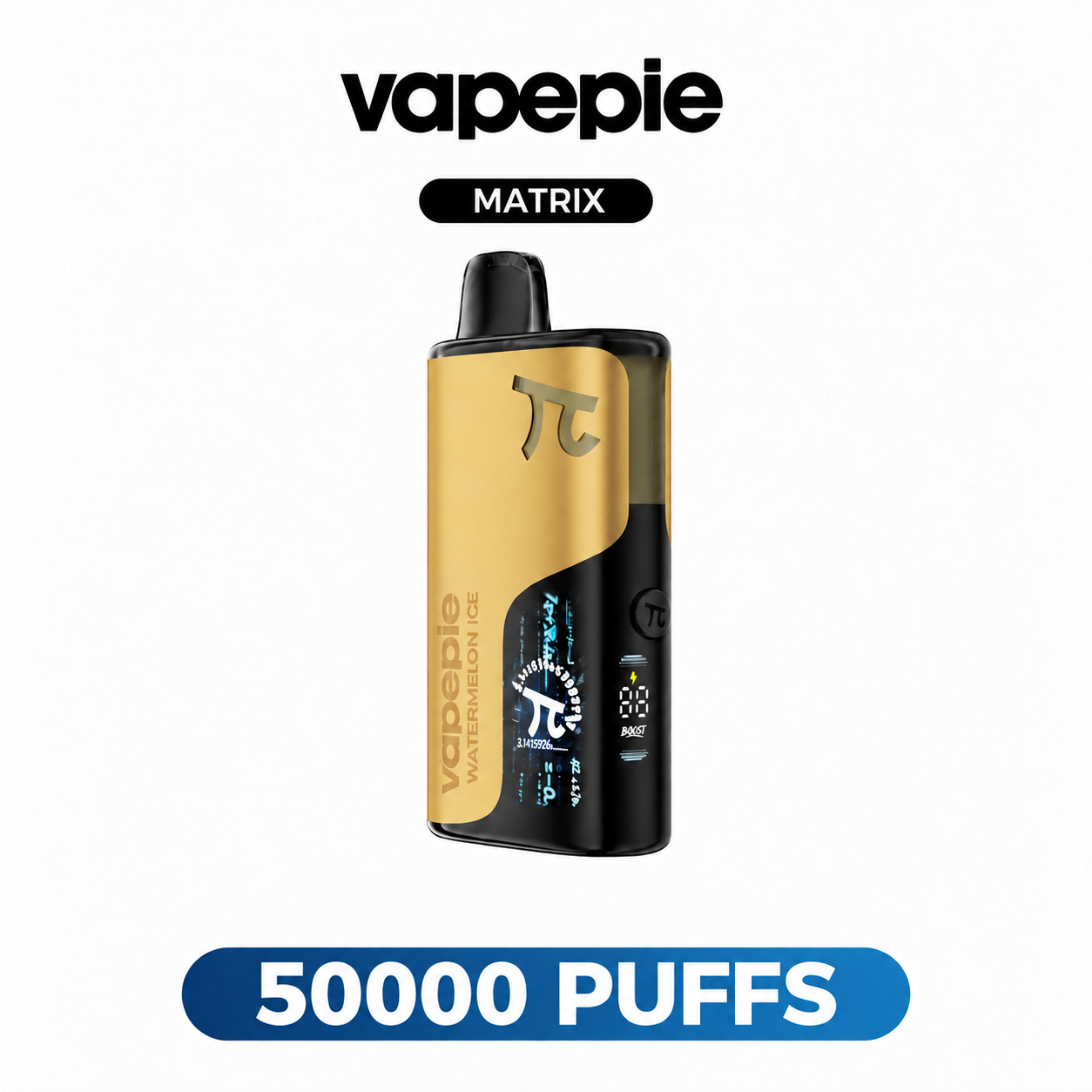 Vapepie Matrix 50 000 Züge – wiederaufladbare elektronische Zigarette, verfügbar und speicherbar