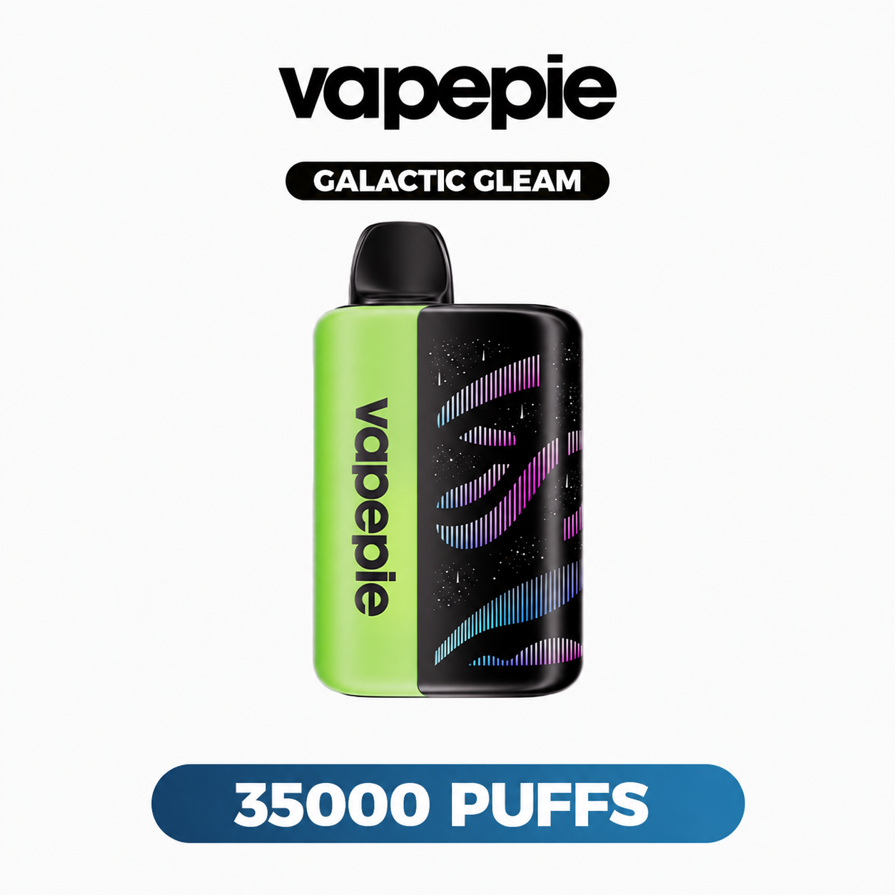 Vapepie Galactic Gleam 35 000 Kapseln – wiederaufladbare elektronische Zigarette, erhältlich und sparsam erhältlich