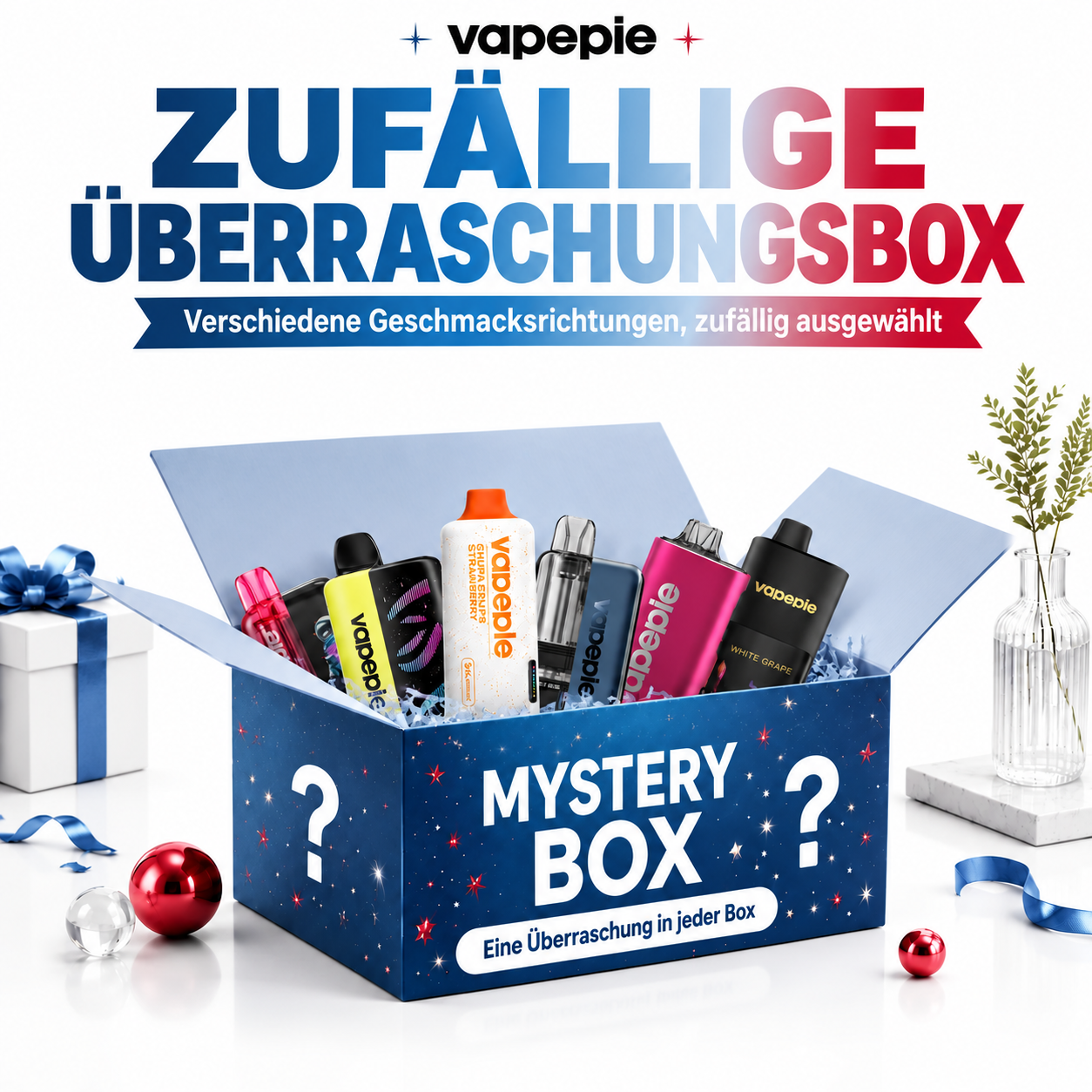 Überraschungs-Mystery-Box 🎁 (im Wert von 30.000 bis 70.000 Zügen)