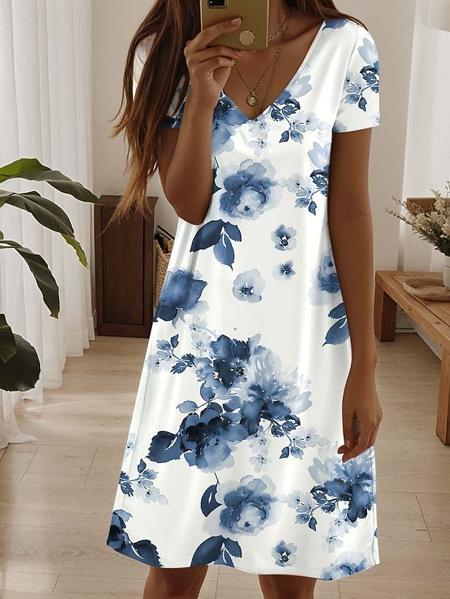 Amala | Coastal Bloom Mini Dress