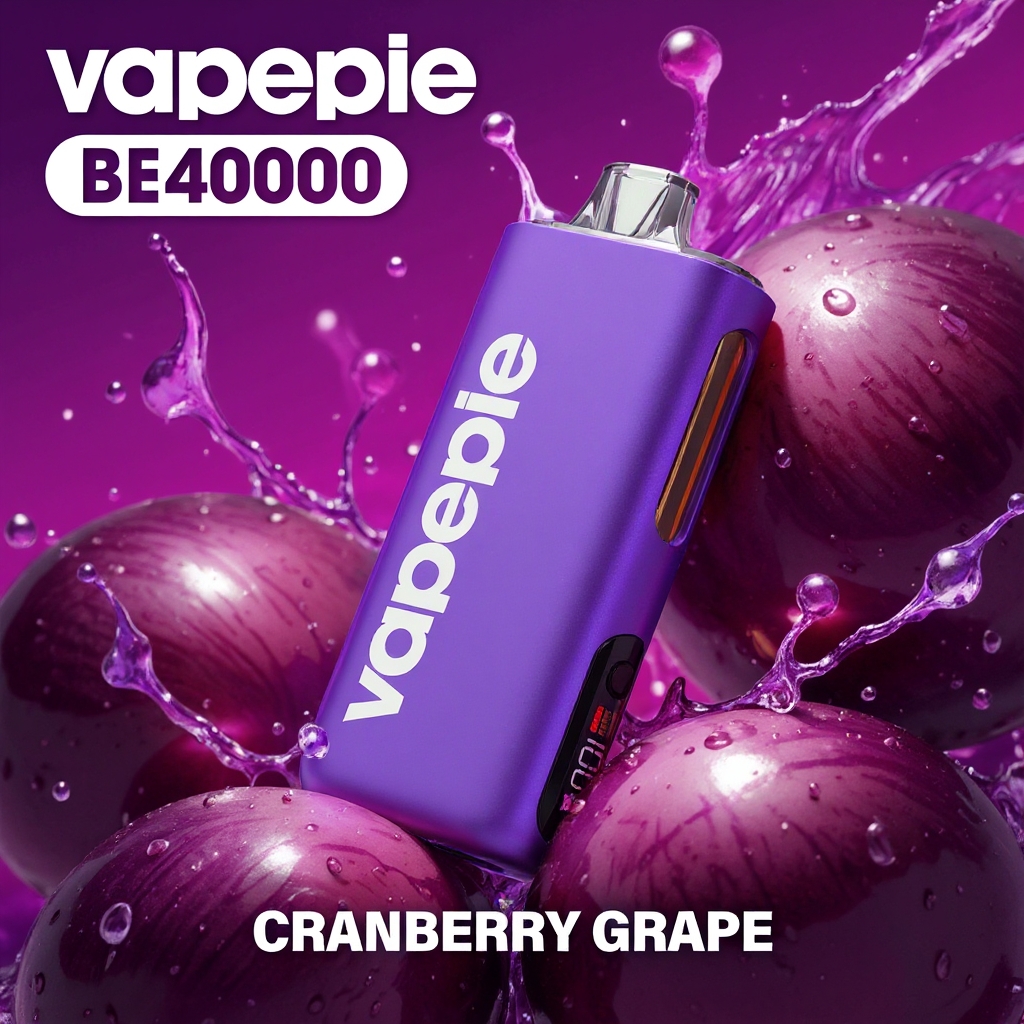 VAPEPIE Max 40000 &Scaron;luků &ndash; 50 mg Jednor&aacute;zov&aacute; E-Cigareta s Dlouhou V&yacute;drž&iacute;