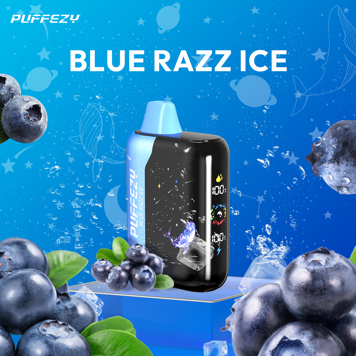 PUFFEZY planet X 25000 PUFFS