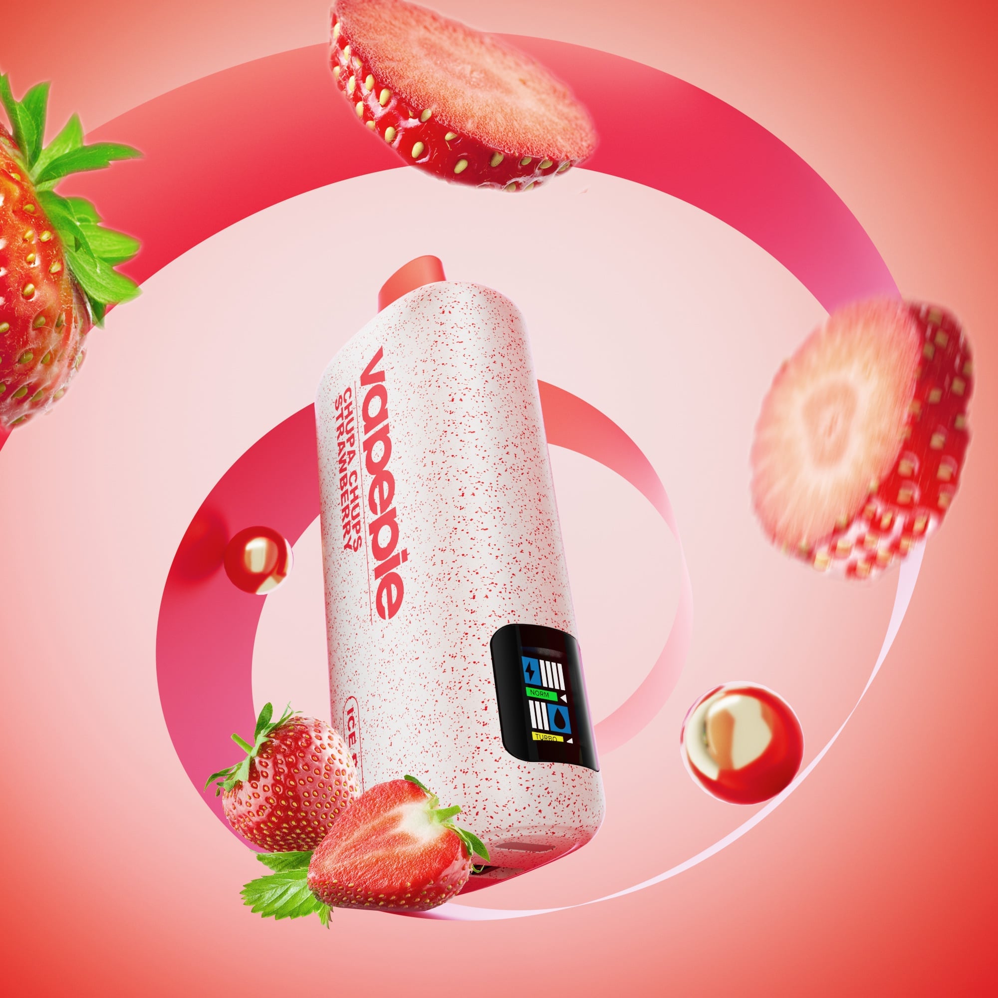 VAPEPIE 9800 PUFFS -Chupa Chups Strawberry