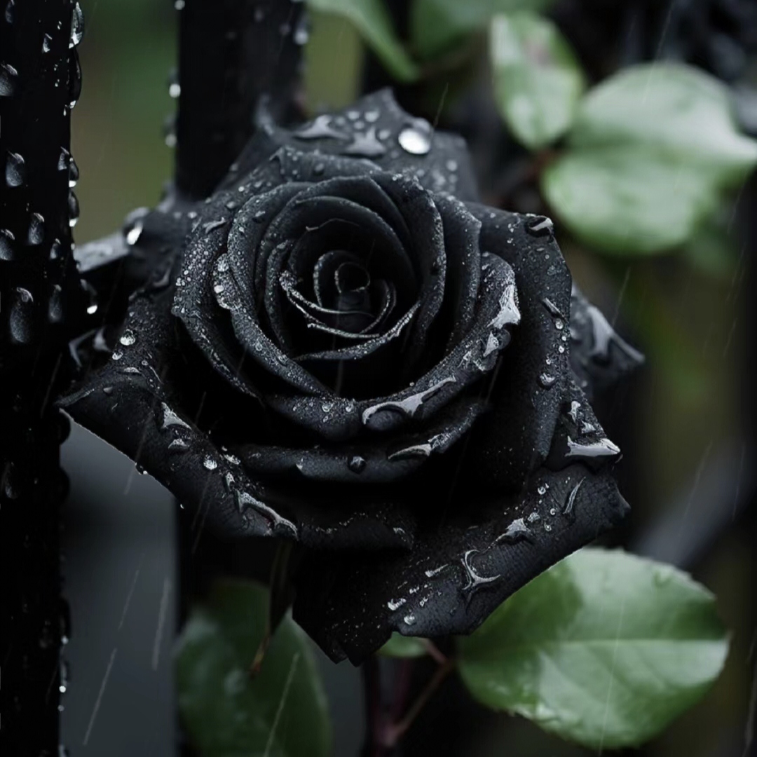Rare Black Rose Seeds