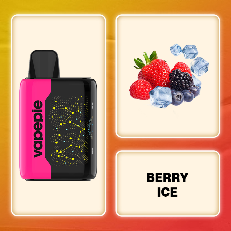 💥Akcia 1+1 ZADARMO!🔥Kyselý Mango A Ananas & VAPEPIE 25000 PUFFS - Star Sky Curved Screen