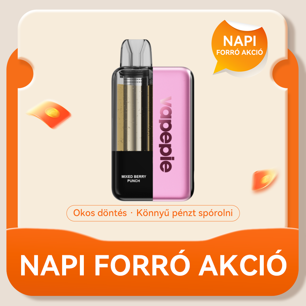 🎫Napi érték [Csak 4100 Ft darabonként] VAPEPIE Ultra X 15000