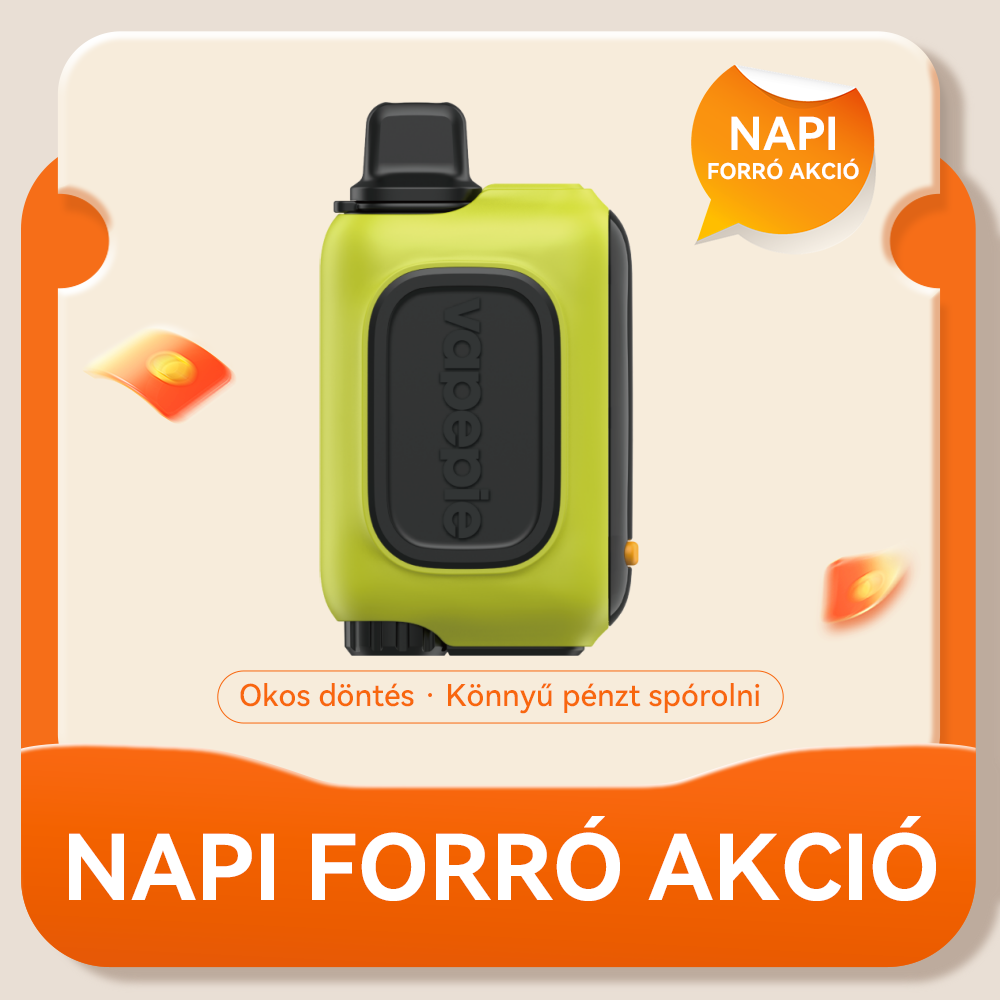 🎫Napi érték [Csak 4100 Ft darabonként] Vapepie RO 15000 PUFFS