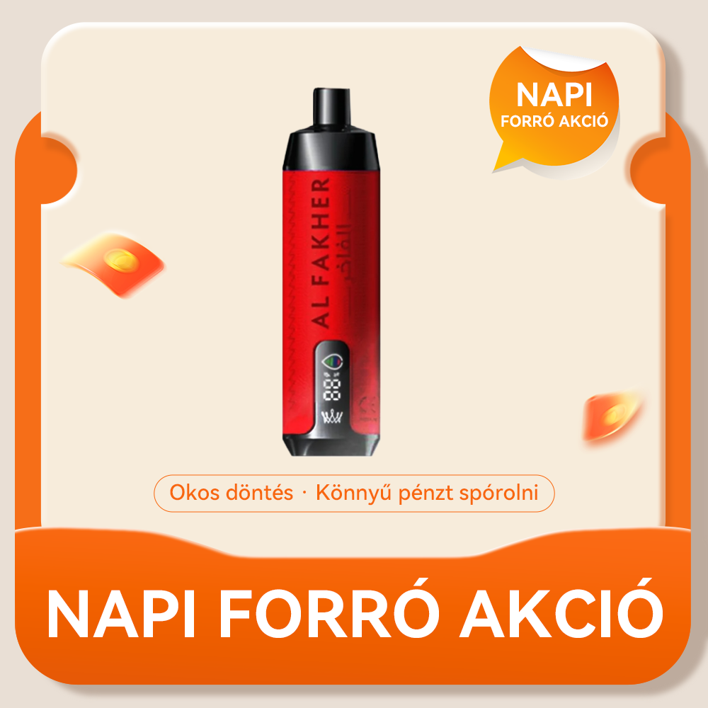 🎫Napi érték [Csak 4100 Ft darabonként] AL FAKHER 15000 PUFFS