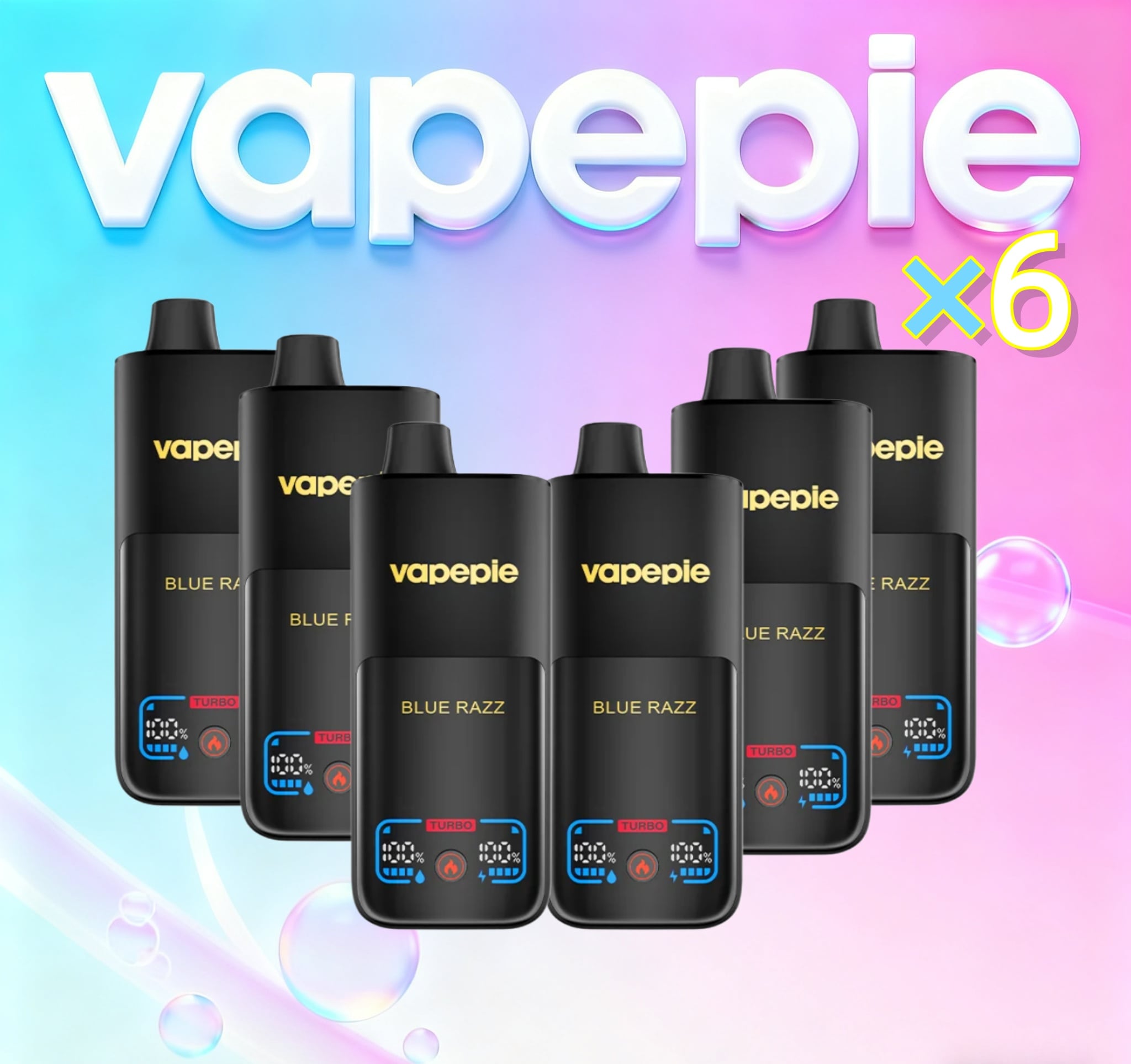 🏆[ 30% KEDVEZMÉNY] Csak 6880 Ft darabonként | 3/6/9 darabos csomag– VAPEPIE Mega 70000 PUFFS
