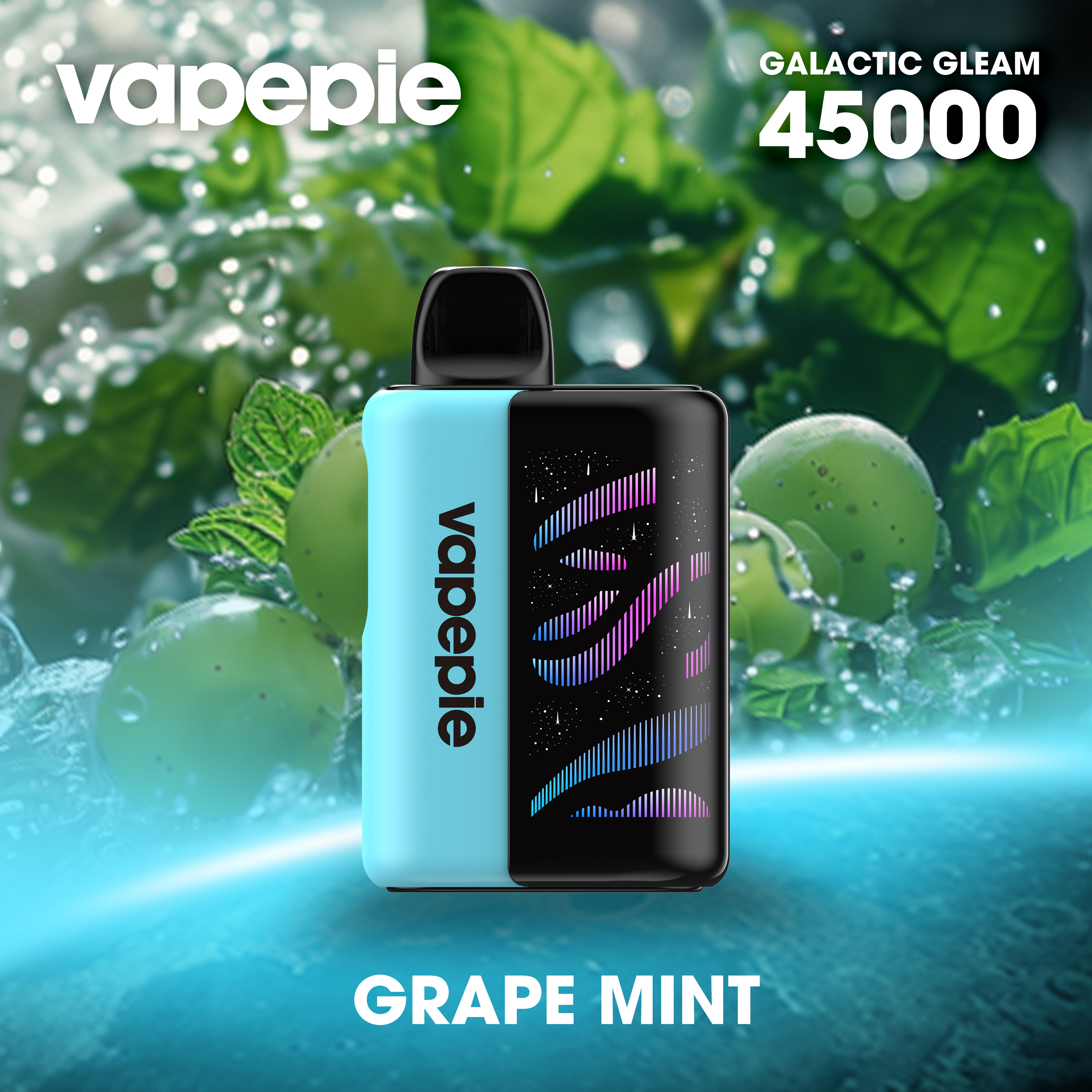 VAPEPIE Galactic Gleam 45000 Puffs | Nagyobb kapacitás, erősebb íz, stabilabb teljesítmény!