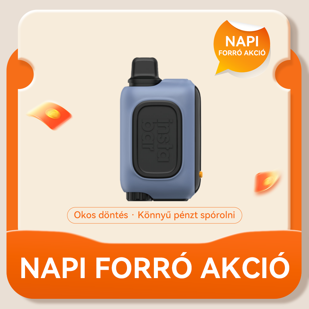 🎫Napi érték [Csak 4100 Ft darabonként] INSTABAR WT15000 PUFFS