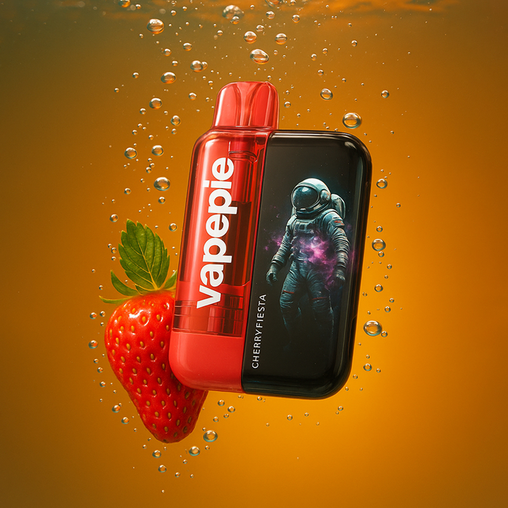 Eperpuncs🔥Vapepie Ultra Phantom 30000 Szívás - Tick Tock Limitált LED Éjfény-Edition