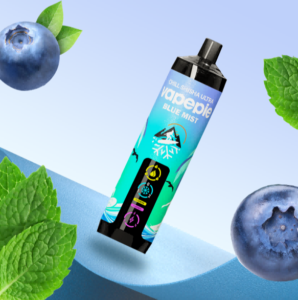 VAPEPIE AirRush 20000 Slukkos Eldobható E-cigi – Hosszú Élettartamú, Vízpipás Tüdőszívás Élmény