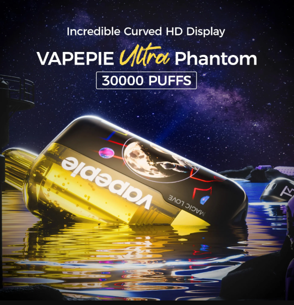 🔥TK × VAPEPIE Ultra Phantom 30000 PUFFS （⭐Forradalmi újdonság）