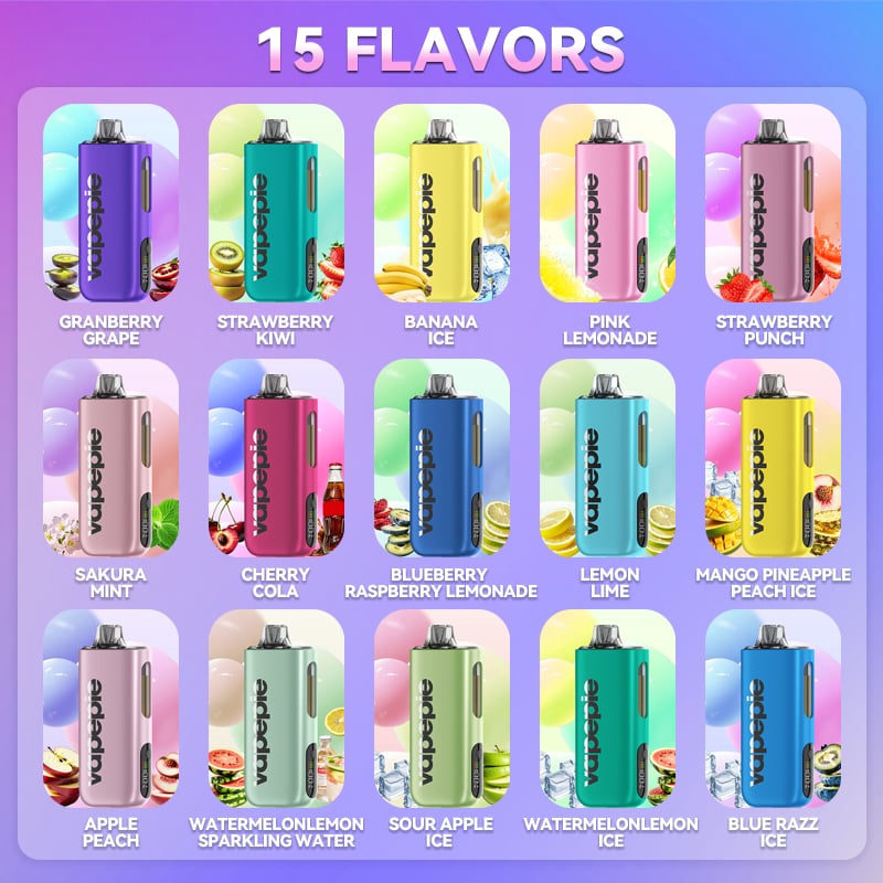 Sakura menta íz & VAPEPIE Max 40000 PUFFS