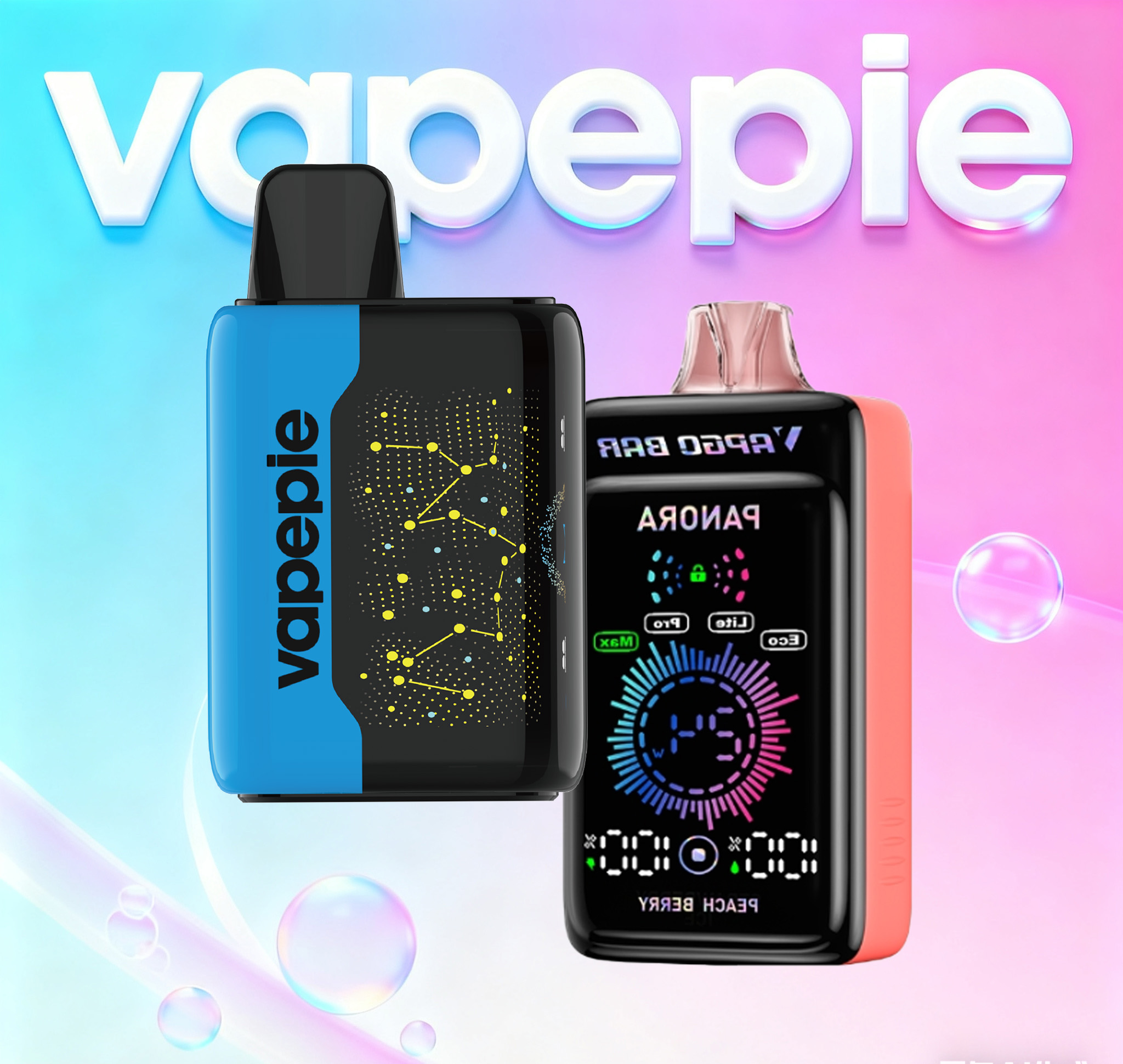🔥Intelligens és hordozható kombináció:VAPEPIE 25000 +Vapgobar panora 25000