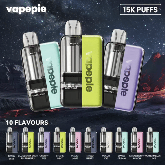 VAPEPIE x TK⭐VAPEPIE Ultra X 15000 SZÍVÁS - Tick Tock Kollekció Kazetta Cserélő