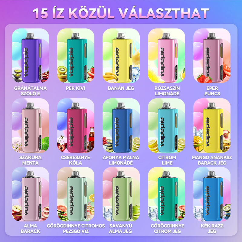 Bananowa zamieć lodowa & VAPEPIE Max 40000 PUFFS