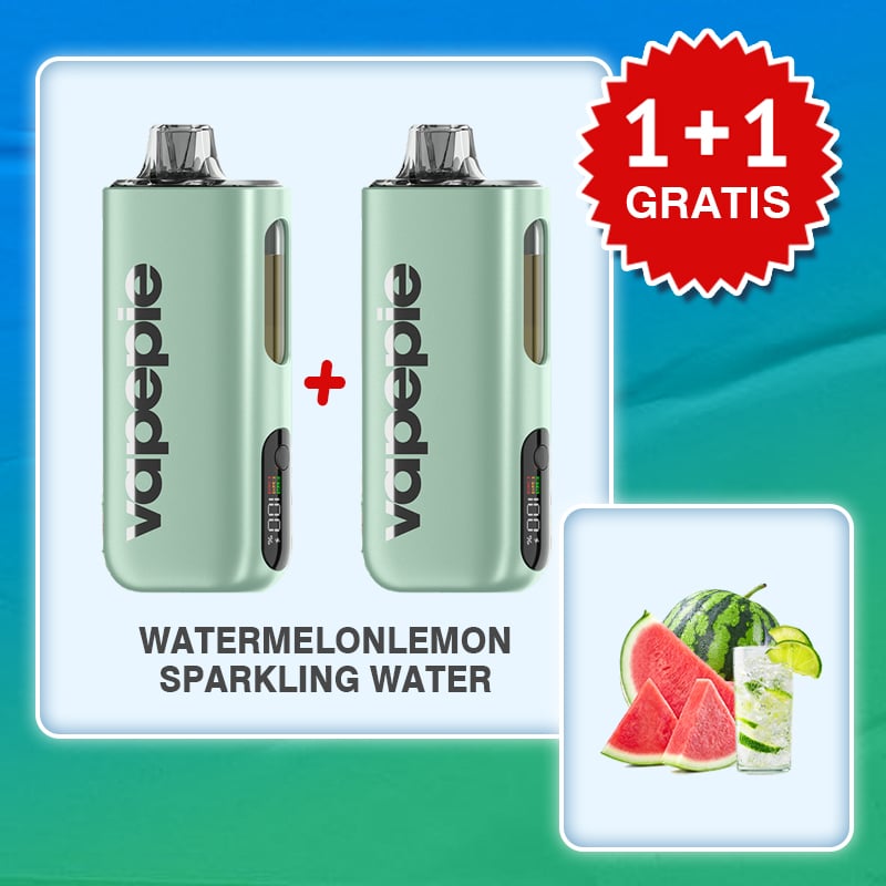 🎉Promocja 1+1 GRATIS!🎉Arbuzowo-cytrynowa gazowana & VAPEPIE Max 40000 PUFFS