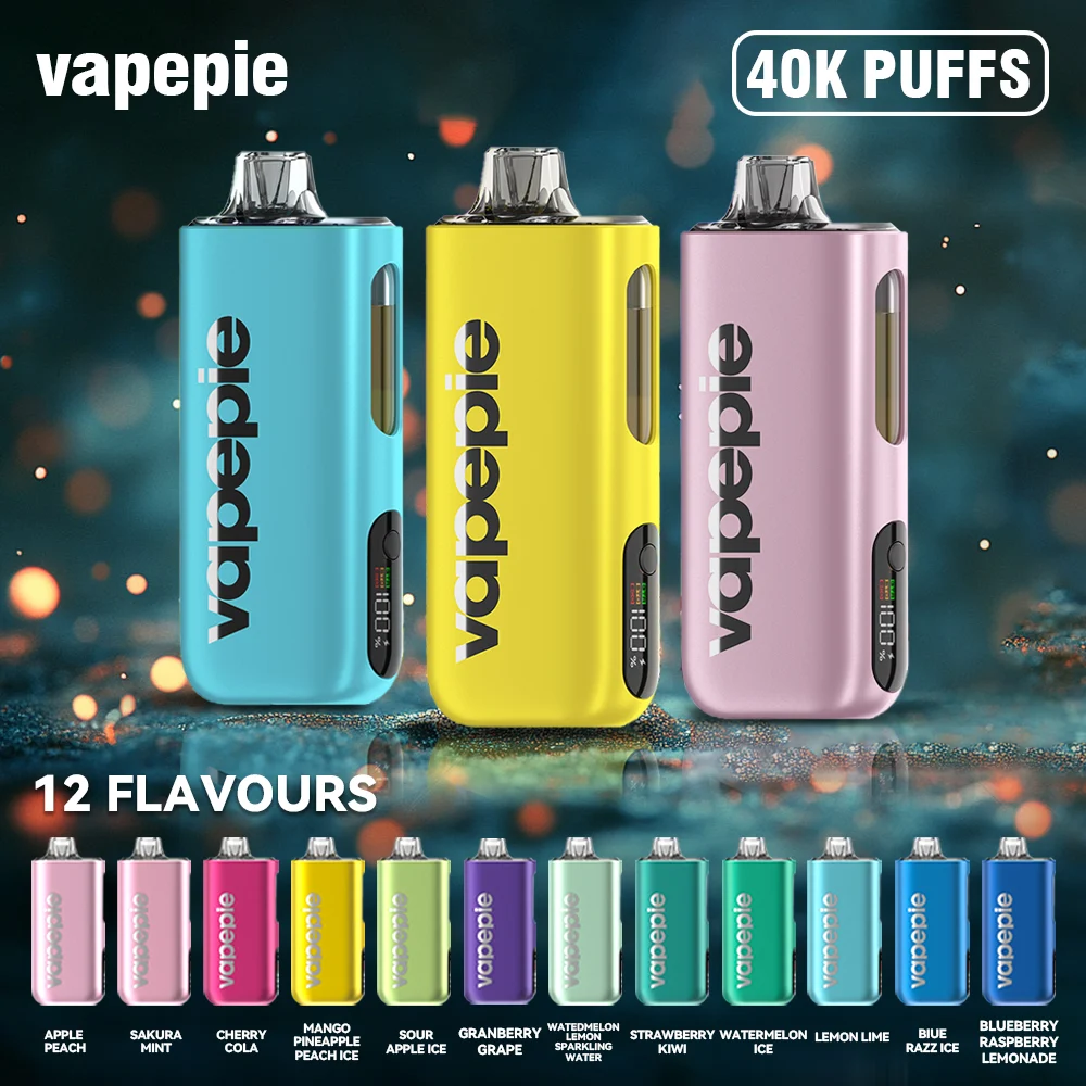 VAPEPIE Max 40000 PUFFS High-Capacity Vape 15 Awesome Flavors
