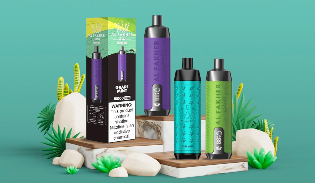 AL FAKHER 15000 Puffs-GUM FLAVOUR