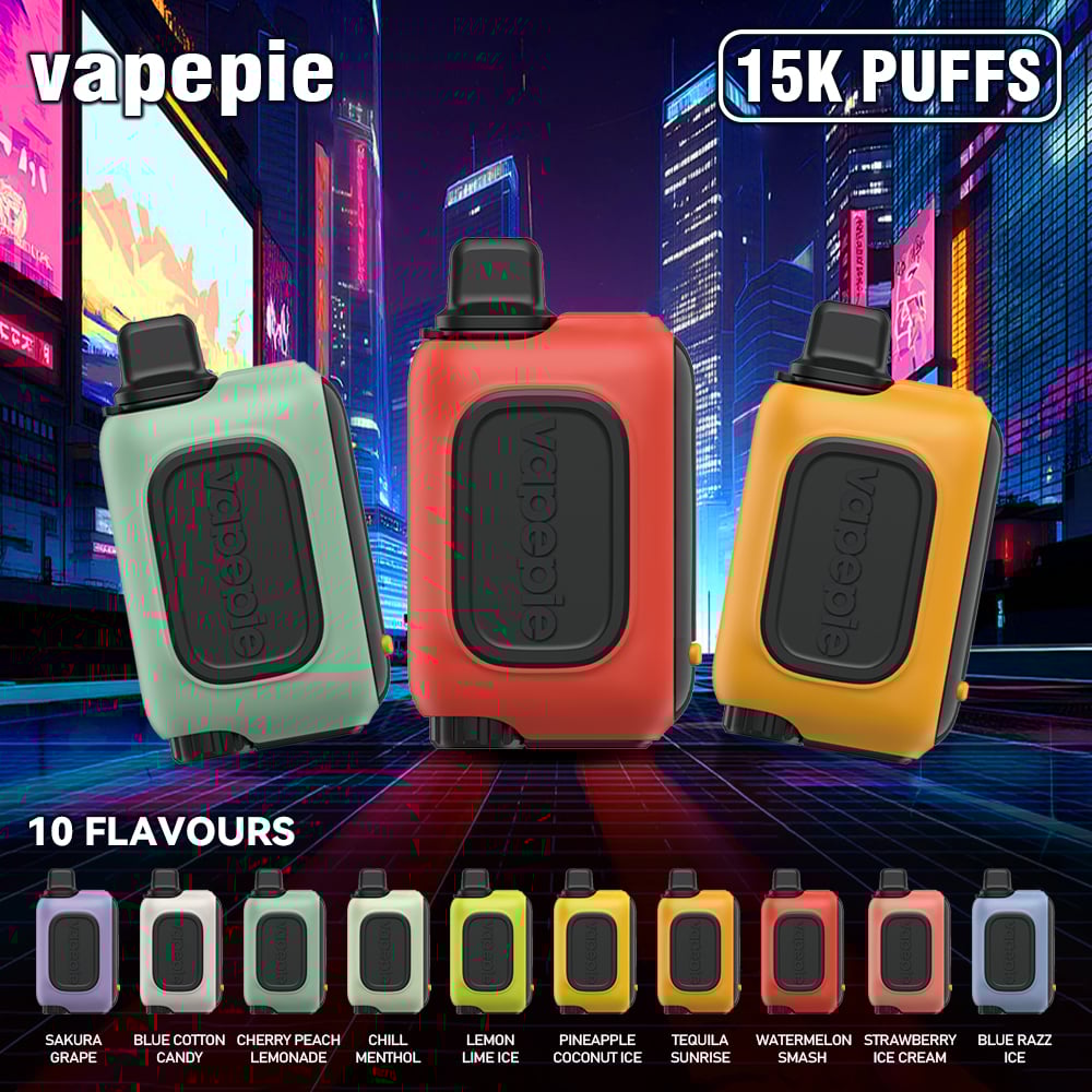 🔥🔥Vapepie RO 15000 PUFFS - 10 íz (Korlátozott elérhetőség! ⏳)