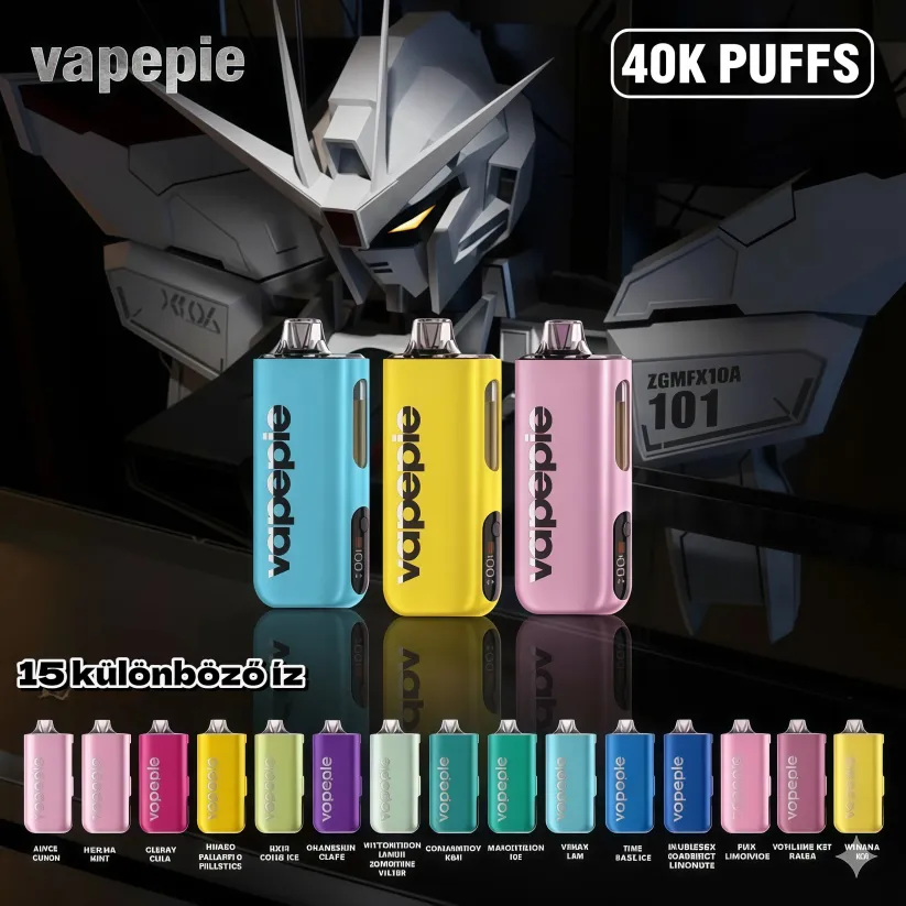 VAPEPIE Max 40000 PUFFS 5%🌟Válassza ki a kedvenc ízét👇