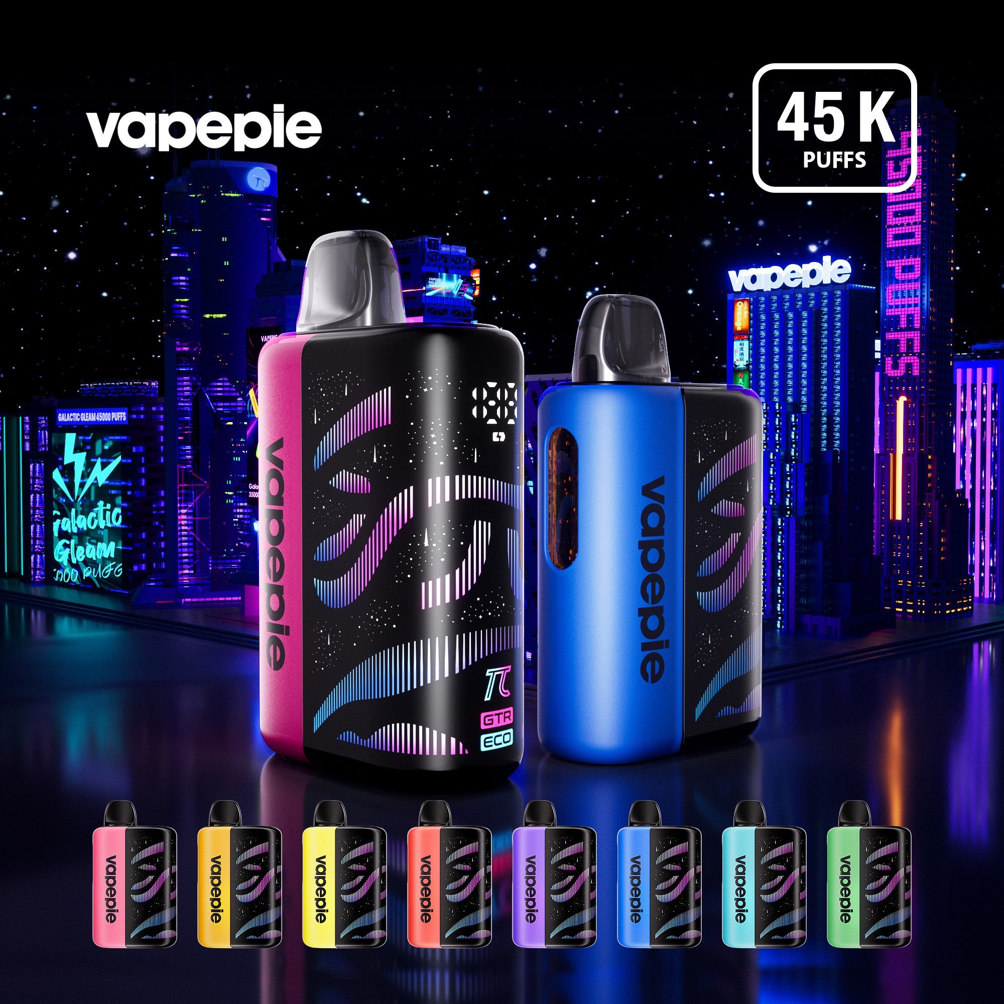​💥Akcia 1+1 ZADARMO! Melónový Ľad ⭐ VAPEPIE Galactic Gleam 45000