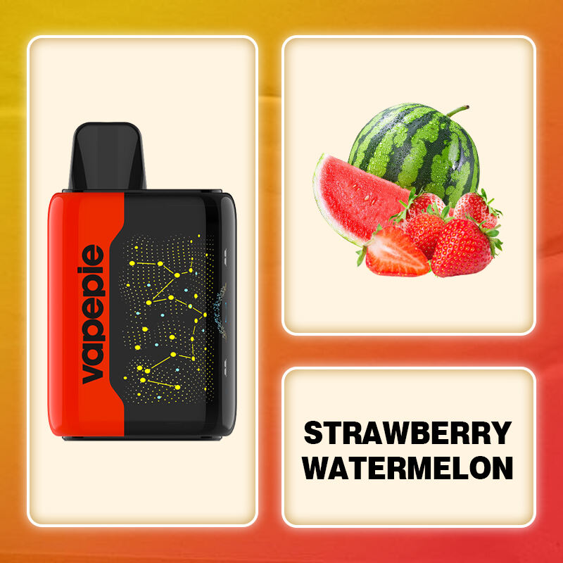 STRAWBERRY WATERMELON - VAPEPIE 25000 PUFFS - Star Sky Curved Screen