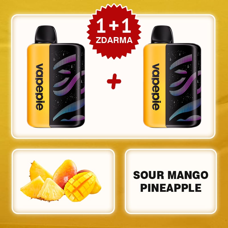 ​💥Akcia 1+1 ZADARMO! Melónový Ľad ⭐ VAPEPIE Galactic Gleam 45000