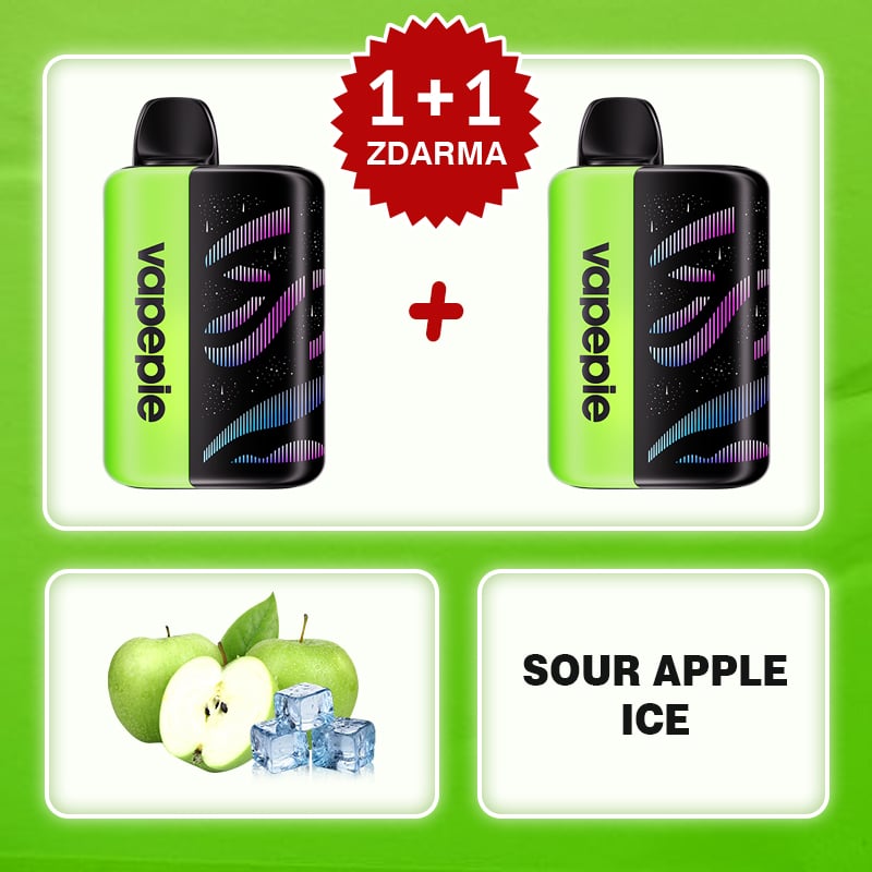​💥Akcia 1+1 ZADARMO! Melónový Ľad ⭐ VAPEPIE Galactic Gleam 45000