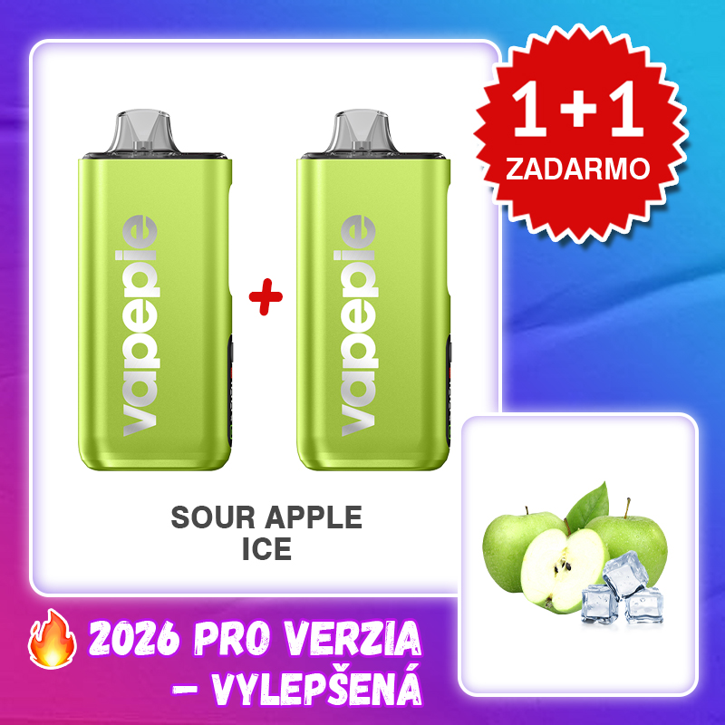 💥Akcia 1+1 ZADARMO!🔥VAPEPIE PRO 40000 Potiahnutí