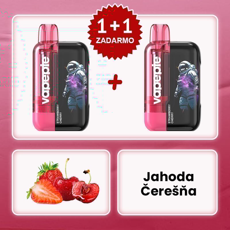 💥Akcia 1+1 ZADARMO!🧑‍🚀Dvojité jablko✨VAPEPIE Ultra Phantom 30000 Puffs – Tick Tock Limitovaná LED Nočná Edícia