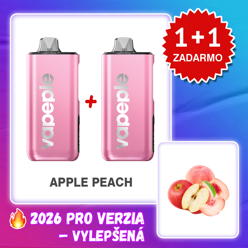 💥Akcia 1+1 ZADARMO!🔥VAPEPIE PRO 40000 Potiahnutí