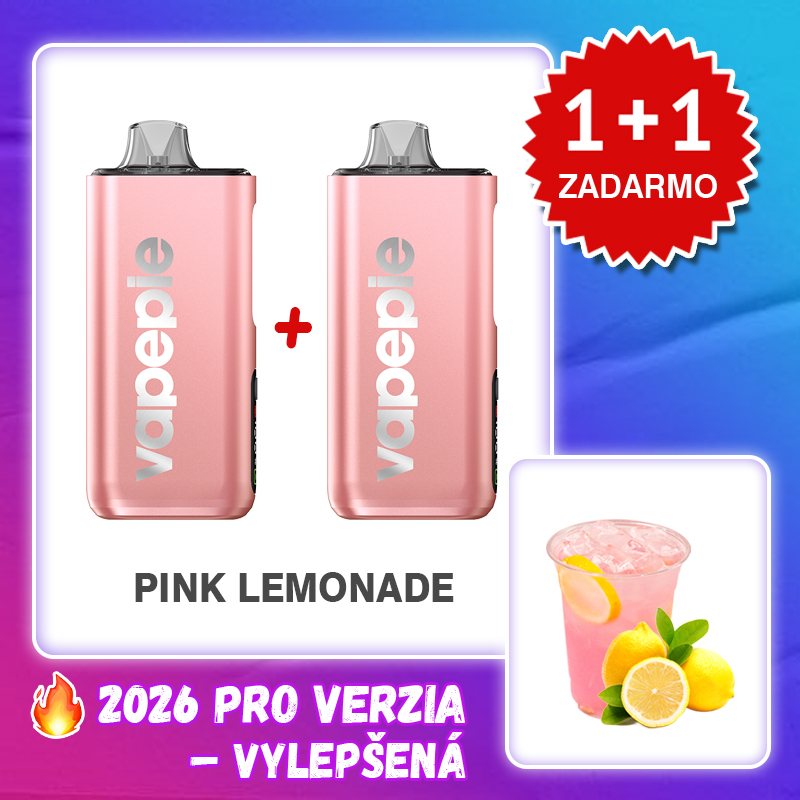 💥Akcia 1+1 ZADARMO!🔥VAPEPIE PRO 40000 Potiahnutí