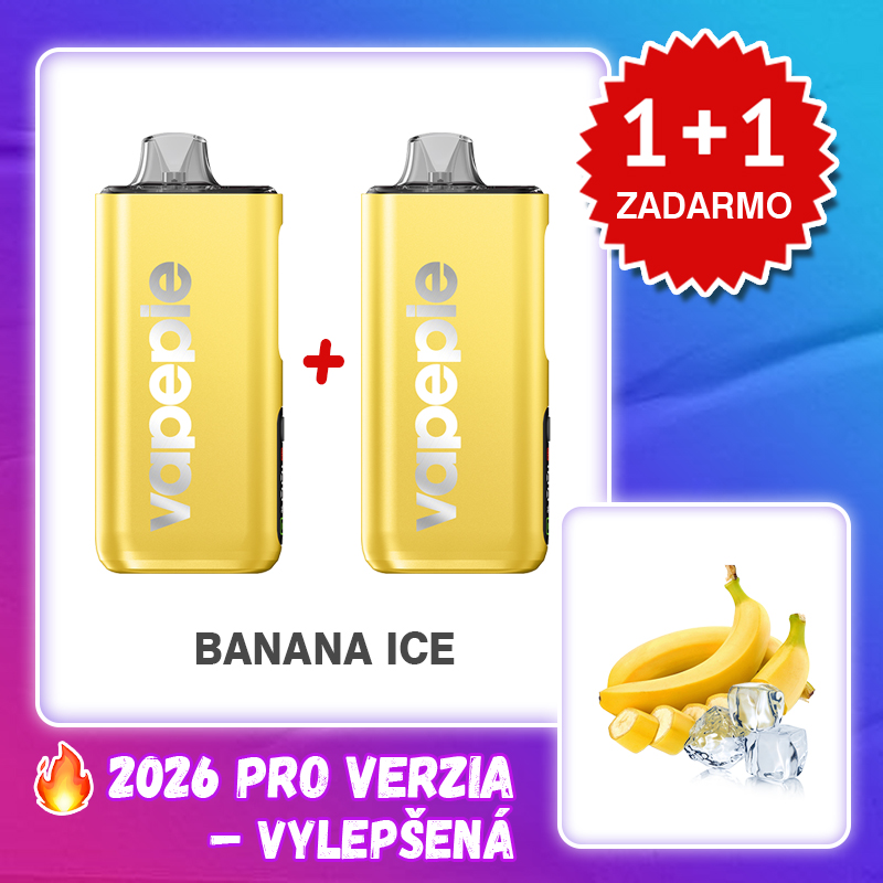💥Akcia 1+1 ZADARMO!🔥VAPEPIE PRO 40000 Potiahnutí