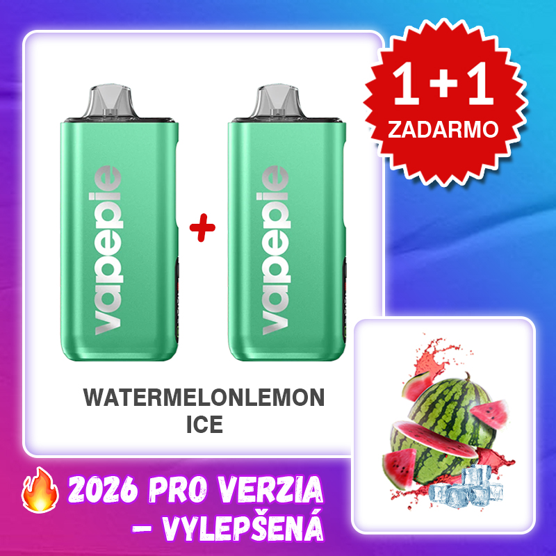 💥Akcia 1+1 ZADARMO!🔥VAPEPIE PRO 40000 Potiahnutí